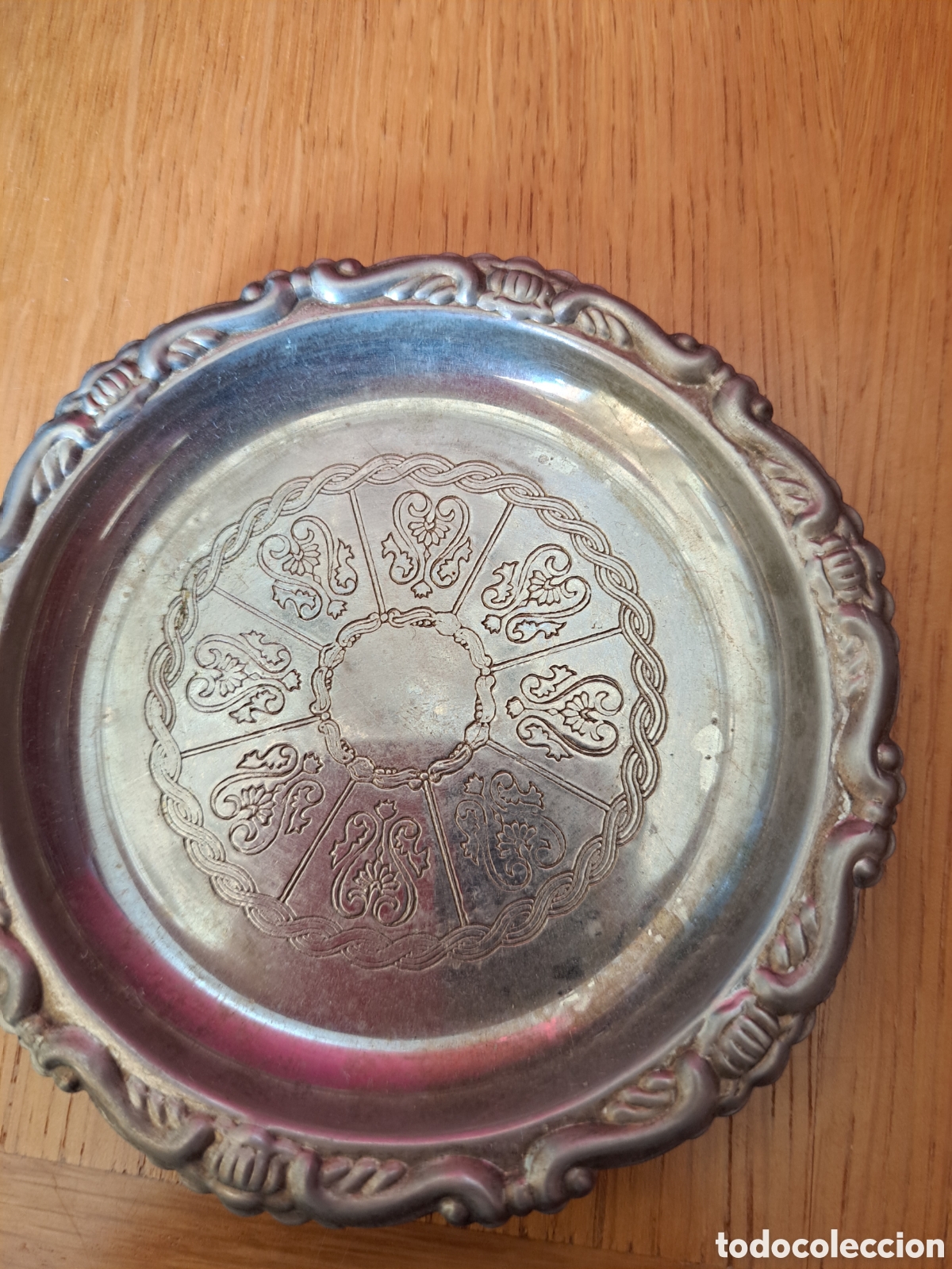 Antig&uuml;edades: Bandeja de plata peque&ntilde;a - Foto 1