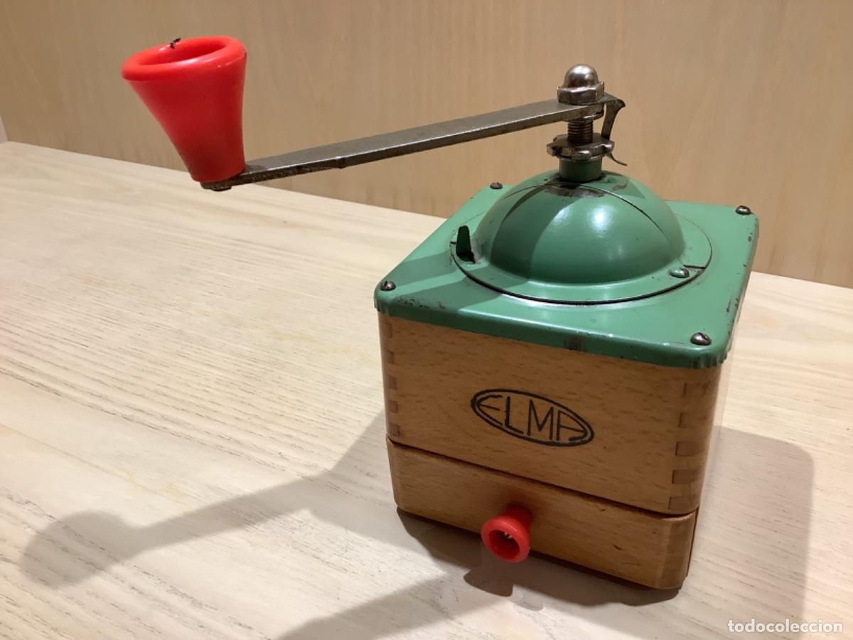 Antiques: Antiguo molino de caf&eacute; ELMA