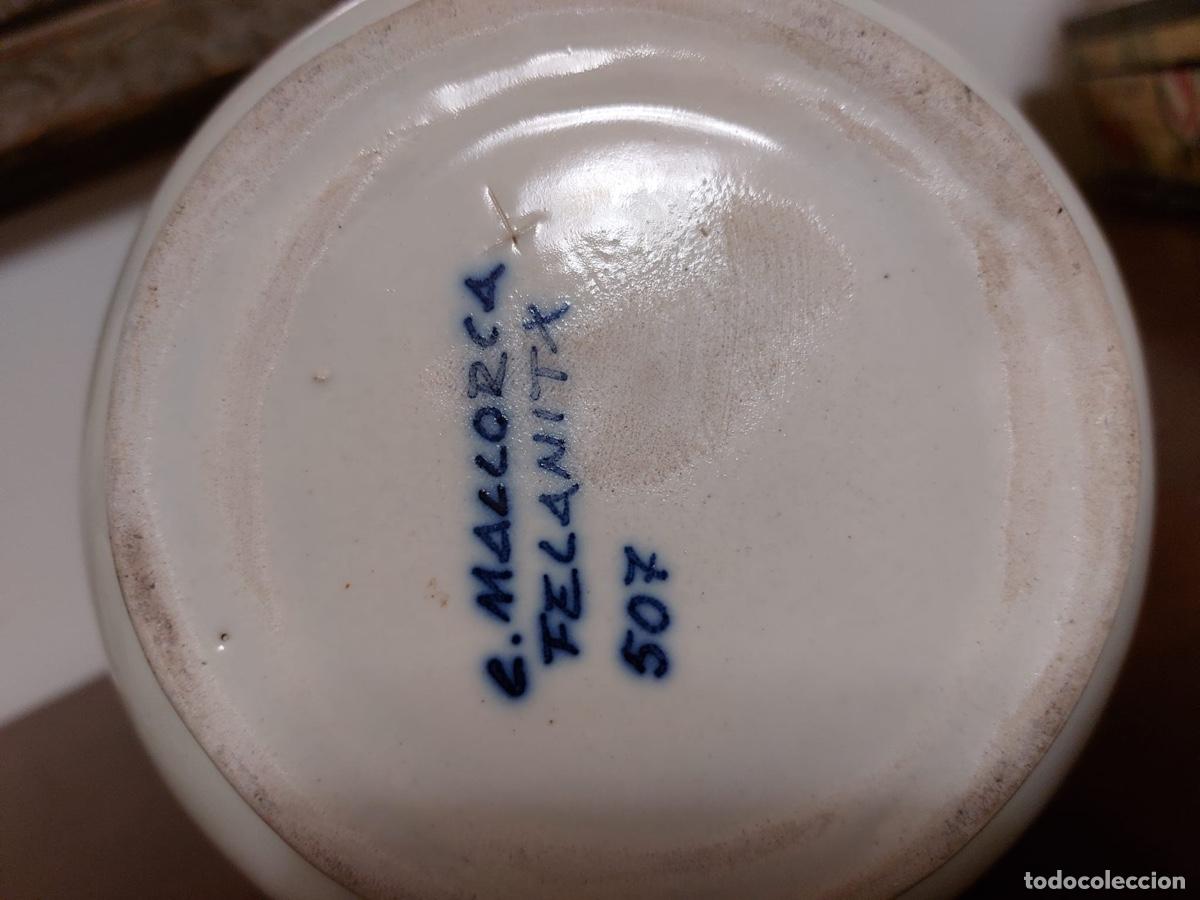 Antig&uuml;edades: jarra de CERAMICA DE MALLORCA (enumrada n&ordm; 507) - Foto 5