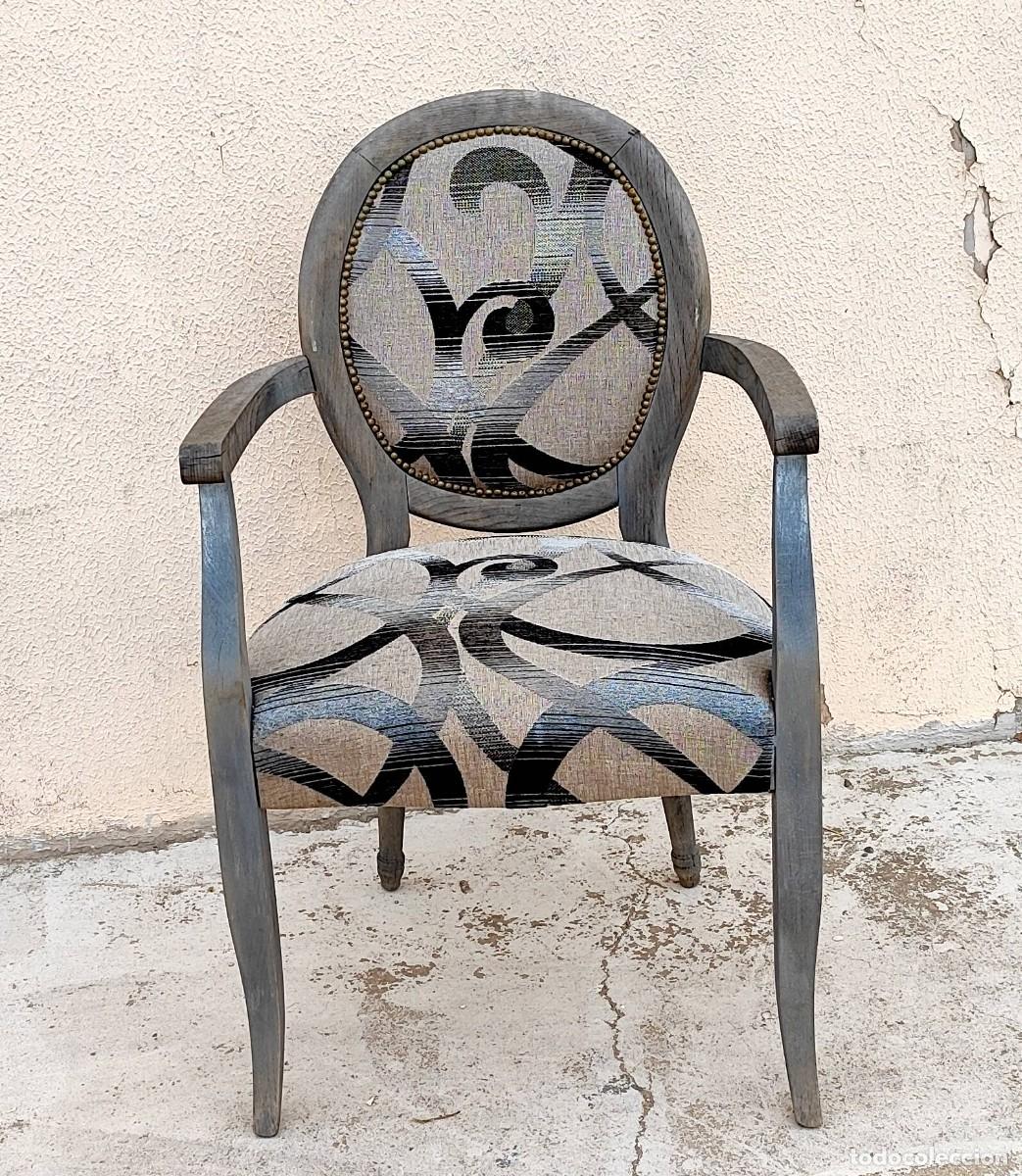 Antig&uuml;edades: Sillon tapizado moderno - Foto 1