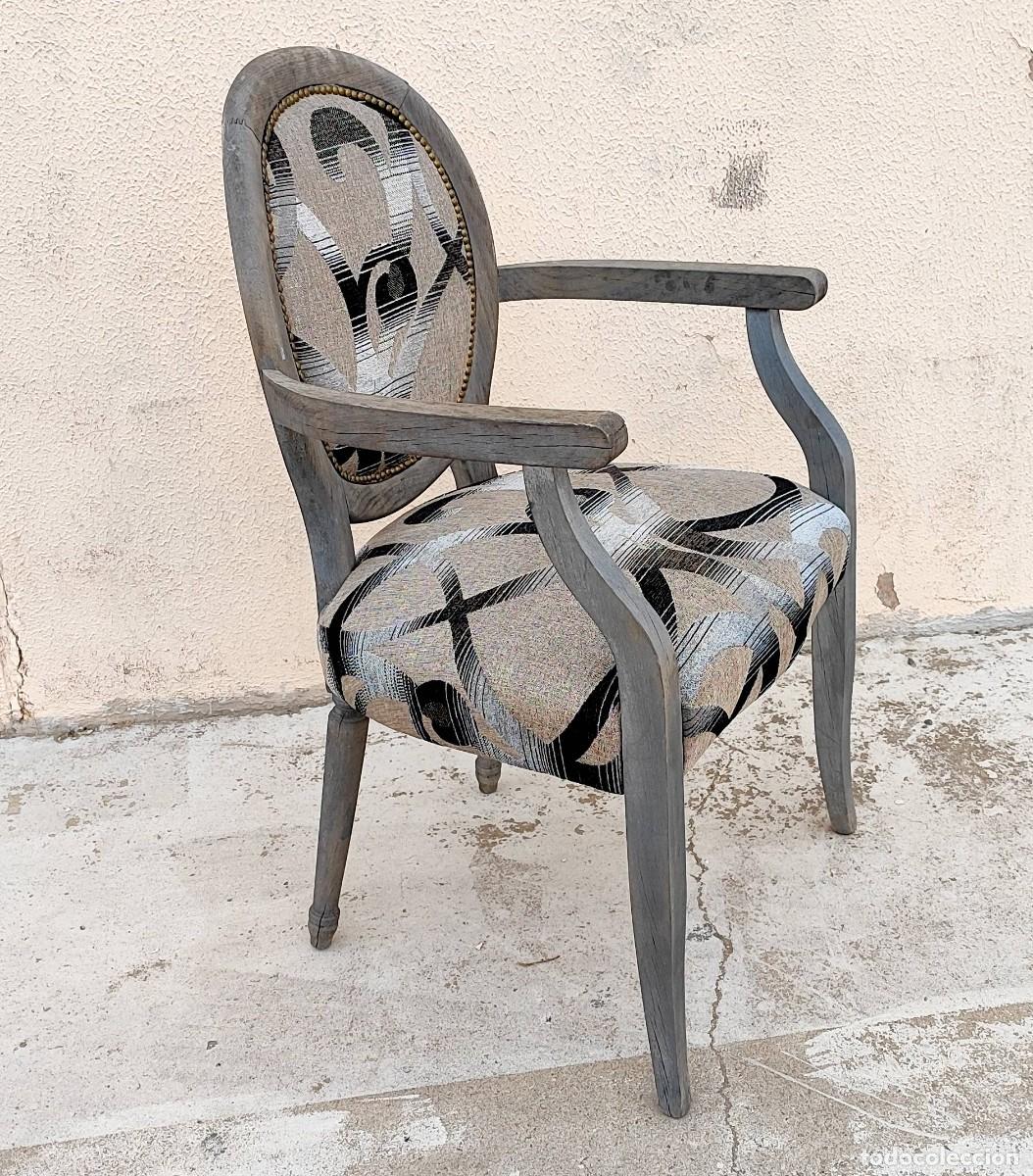 Antig&uuml;edades: Sillon tapizado moderno - Foto 5