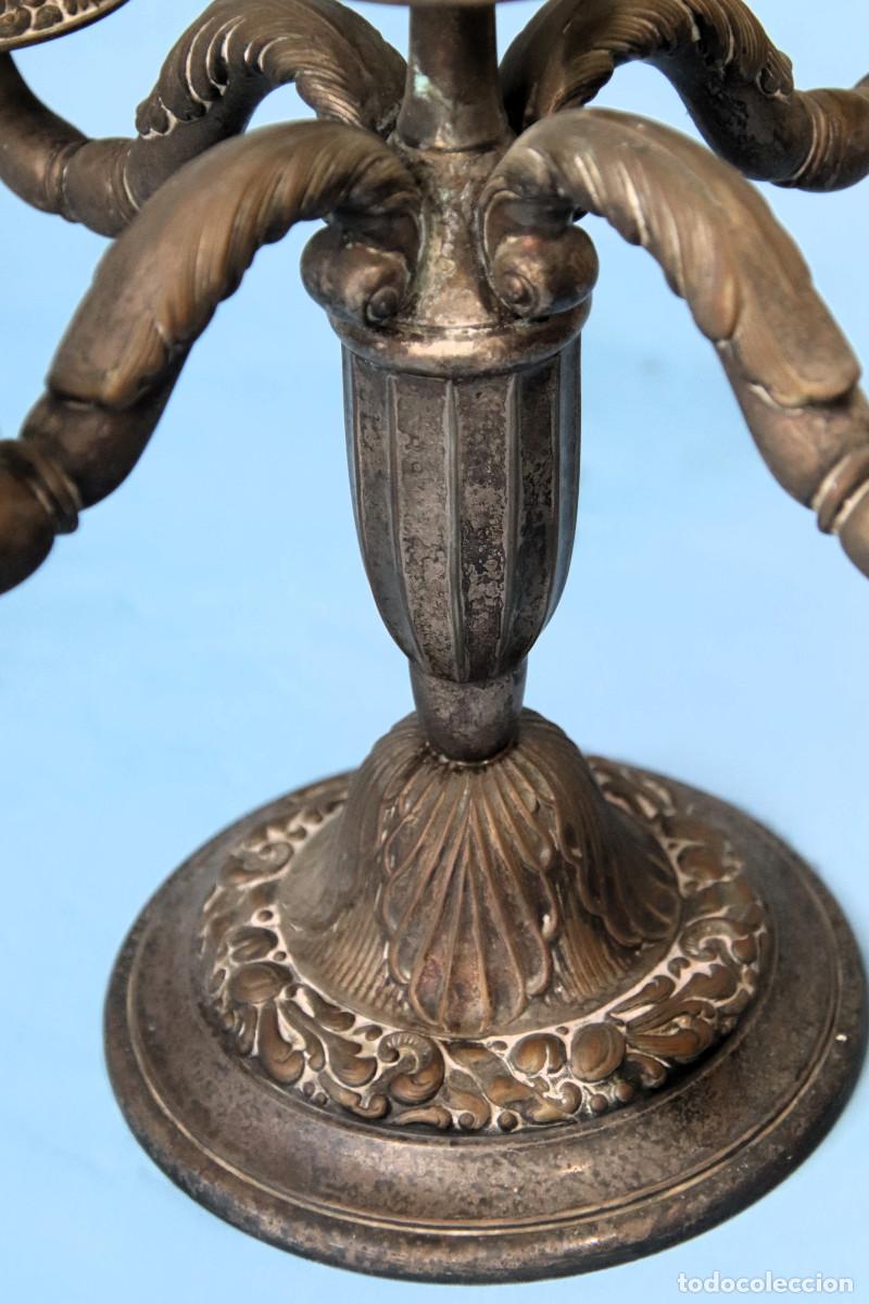 Antig&uuml;edades: PAREJA CANDELABROS ANTIGUOS - Foto 11