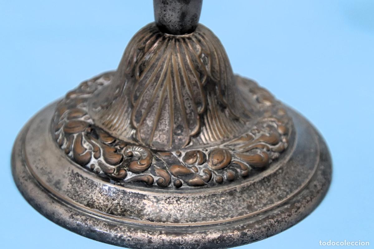 Antig&uuml;edades: PAREJA CANDELABROS ANTIGUOS - Foto 15