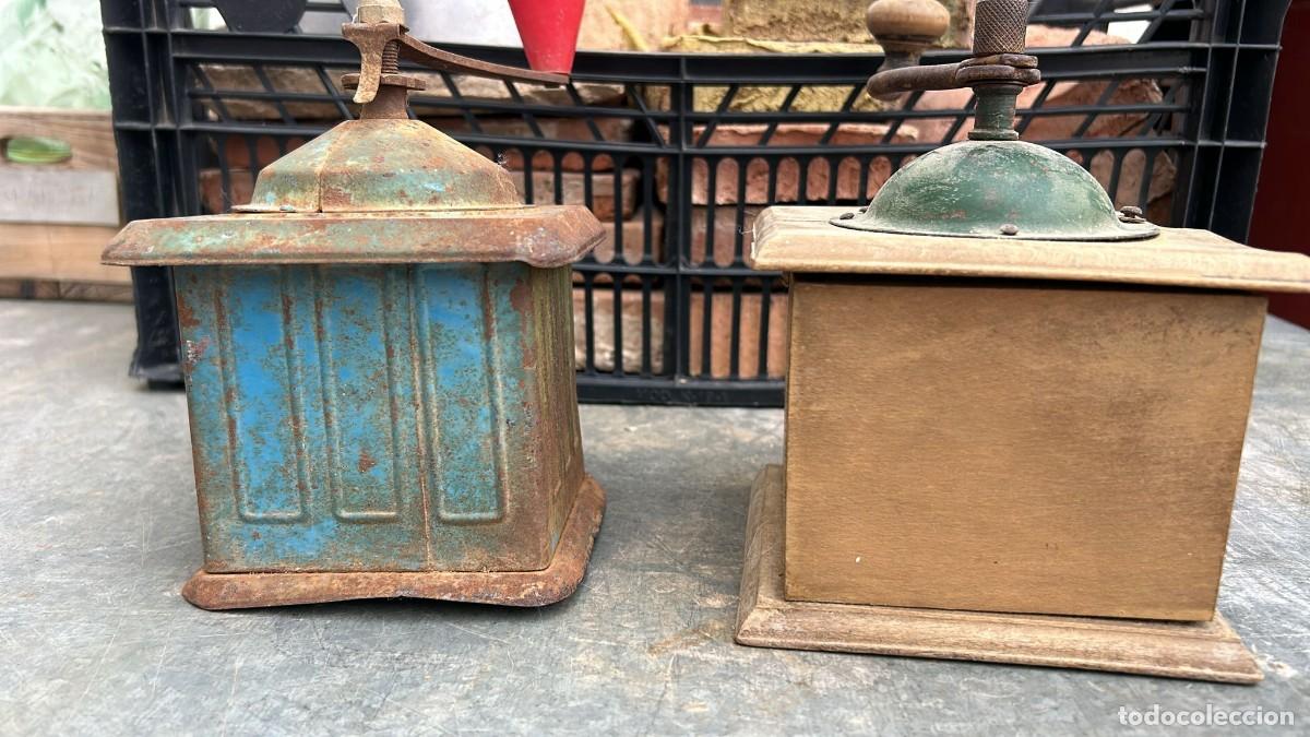 Antig&uuml;edades: MOLINILLOS DE CAFE ANTIGUOS PAREJA - Foto 4