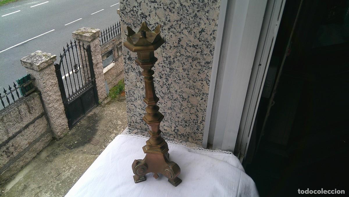 Antig&uuml;edades: CANDELABRO ANTIGUO GRANDE - Foto 8