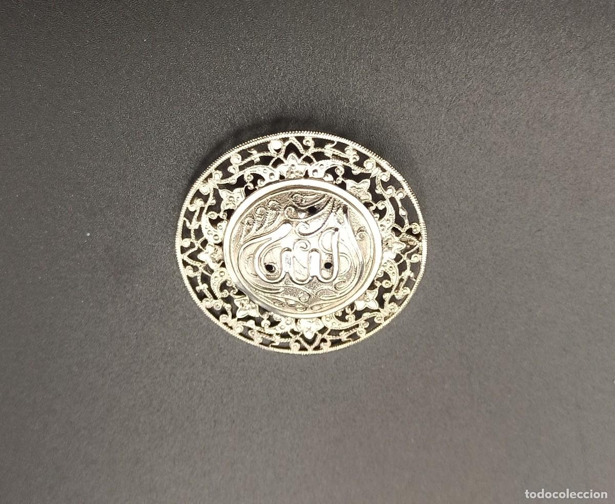 Antig&uuml;edades: Broche Grabado &Aacute;rabe en plata - Foto 3
