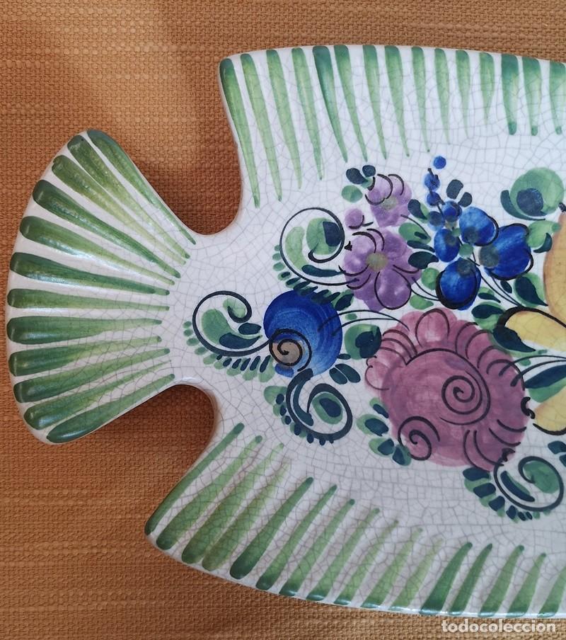 Antig&uuml;edades: Plato con forma de Pez de Cer&aacute;mica - Foto 8