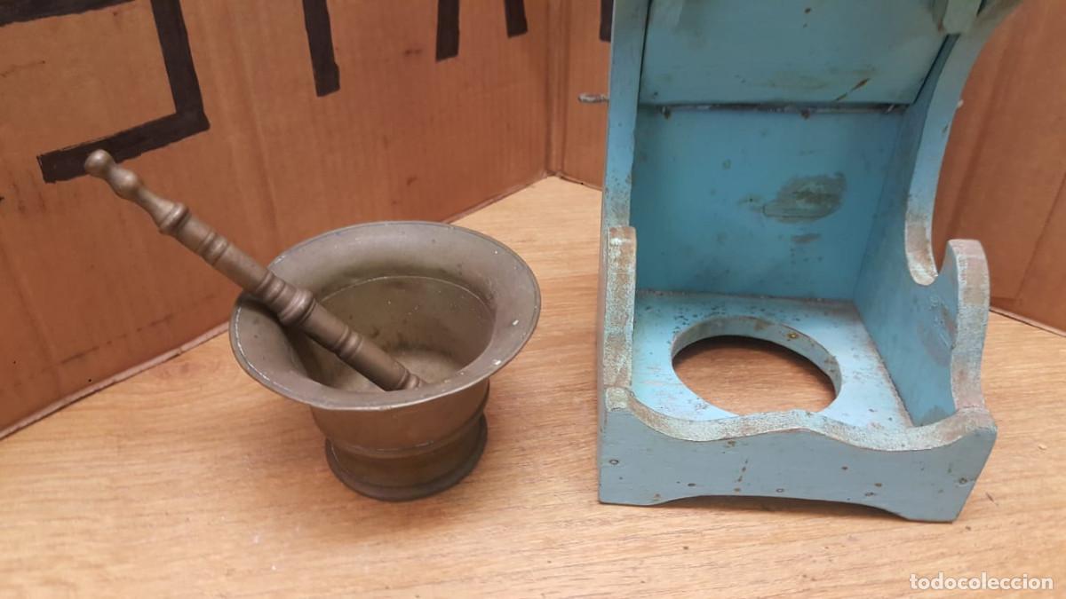 Antig&uuml;edades: ANTIGUO ALMIREZ CON SOPORTE - Foto 8