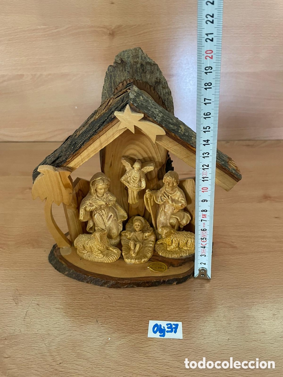 Antig&uuml;edades: Conjunto de Natividad madera - Foto 2