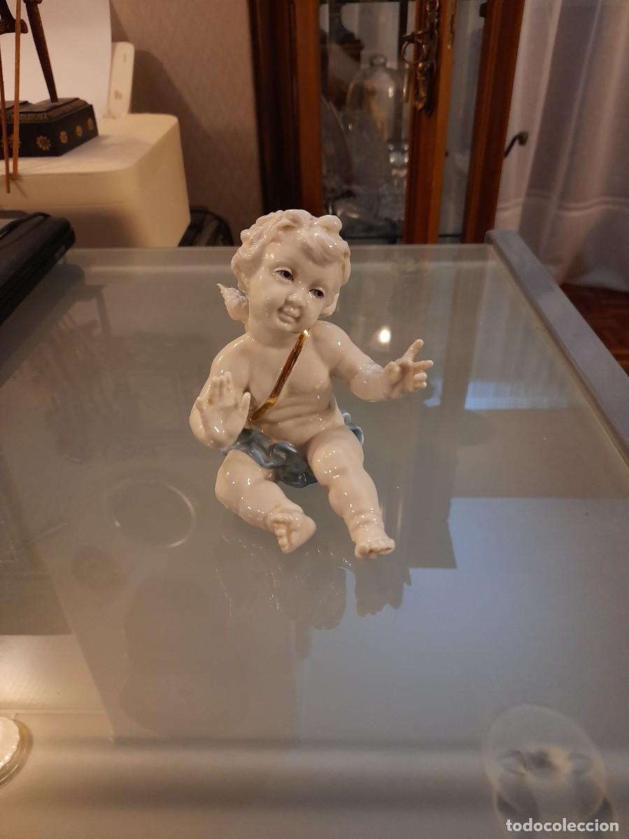 Antig&uuml;edades: Angel de porcelana Algora - Foto 1