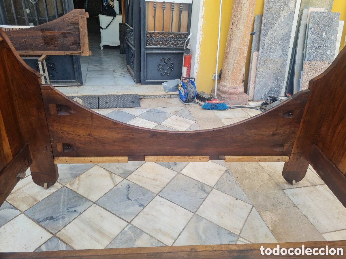 Antig&uuml;edades: Cama imperio de epoca - Foto 5