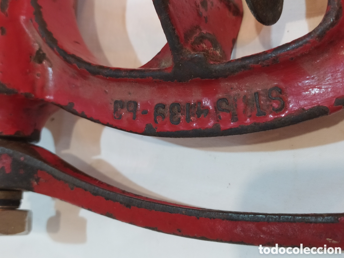Antig&uuml;edades: Antiguo molinillo de triturar carne - Foto 6