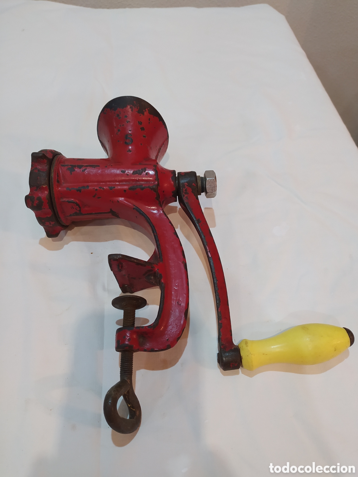 Antig&uuml;edades: Antiguo molinillo de triturar carne - Foto 1