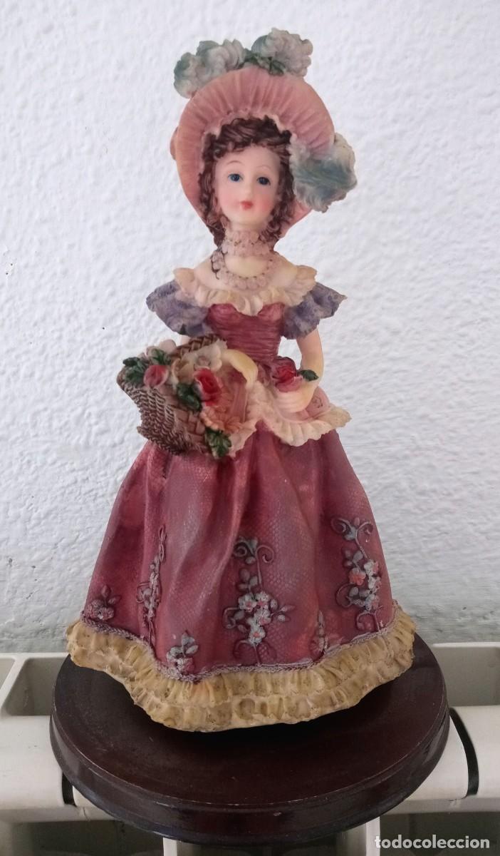Antig&uuml;edades: Mu&ntilde;eca Victoriana de resina - Foto 1