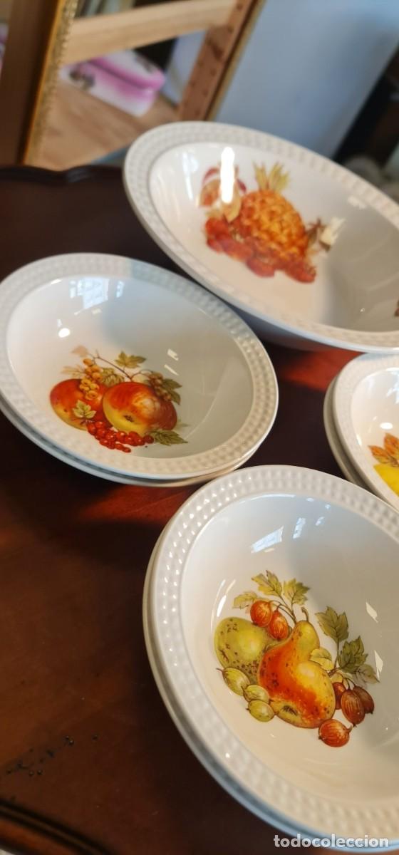 Antig&uuml;edades: Juego postre 6 servicios PONTESA - Foto 4