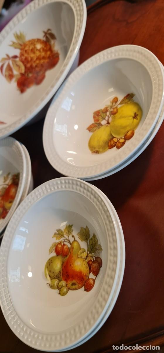Antig&uuml;edades: Juego postre 6 servicios PONTESA - Foto 5