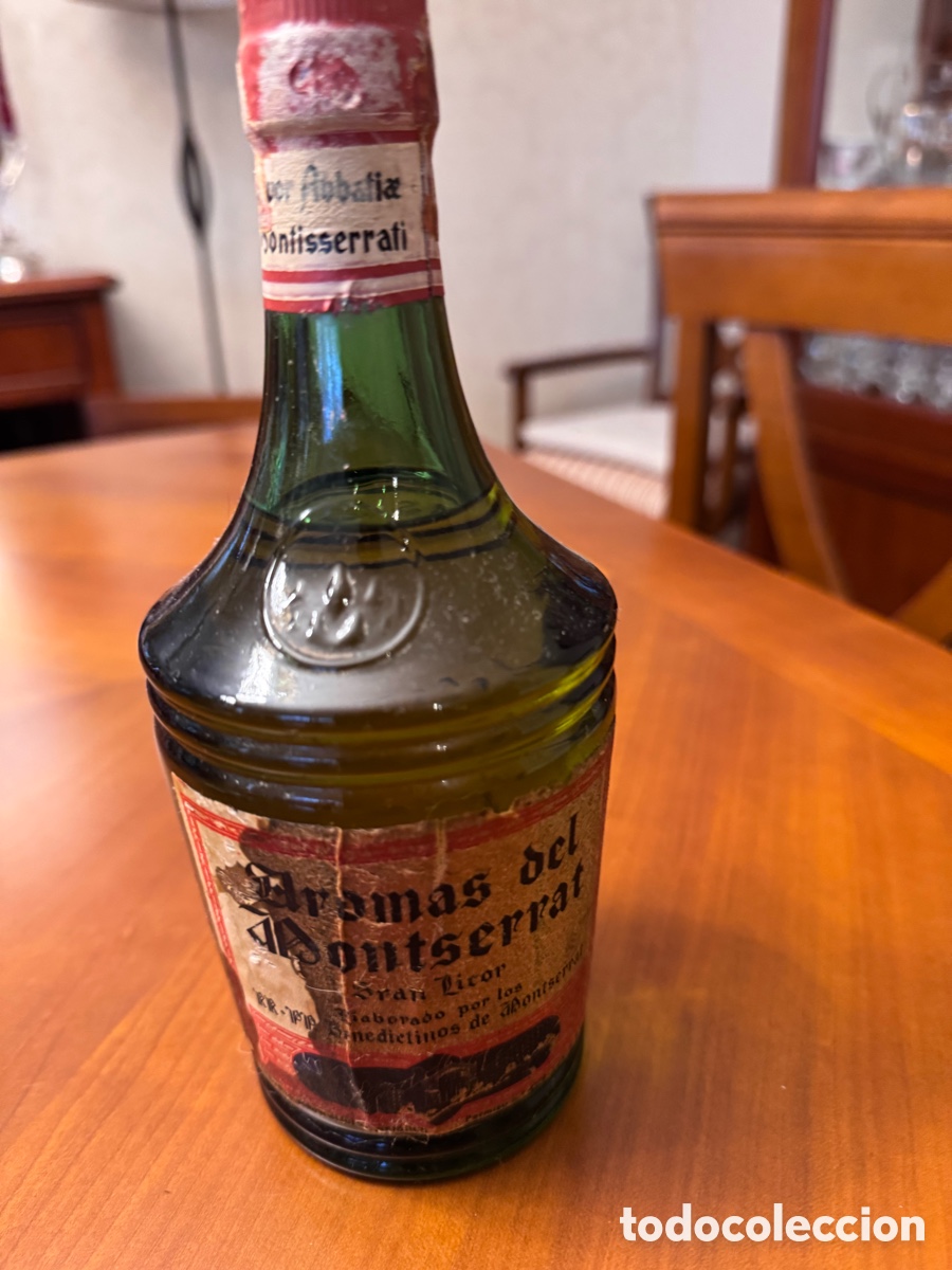 Antig&uuml;edades: Botella Aromas de Montserrat - Foto 1