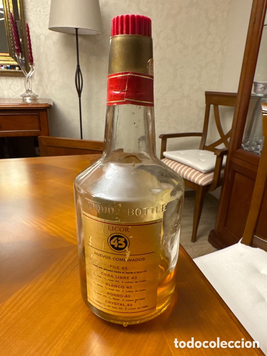 Antig&uuml;edades: Antigua botella licor 43 - Foto 3