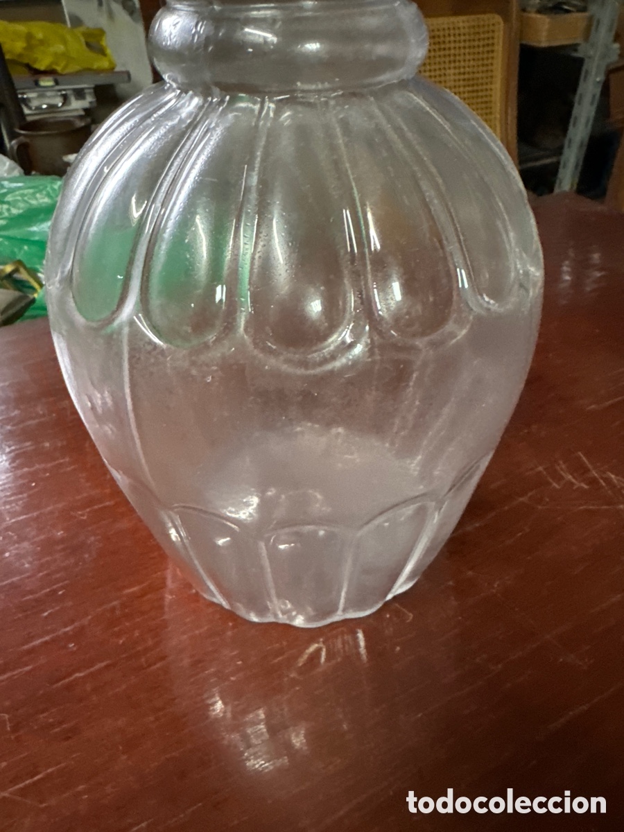 Antig&uuml;edades: Botella de cristal tallado - Foto 3