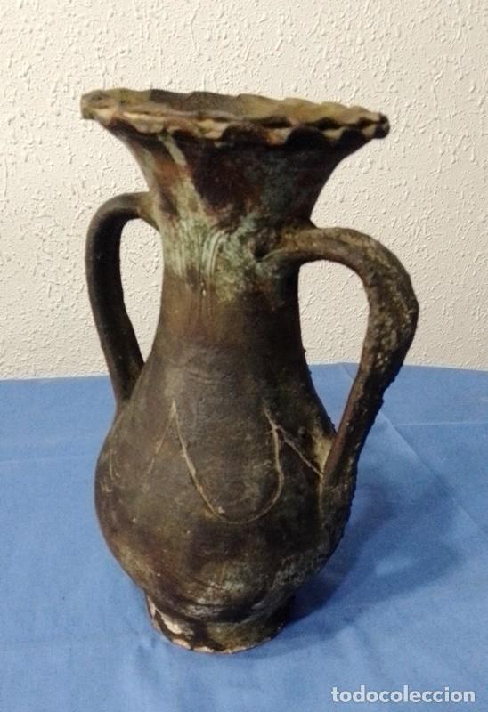 Antig&uuml;edades: Jarron barro cocido pintado - Foto 2