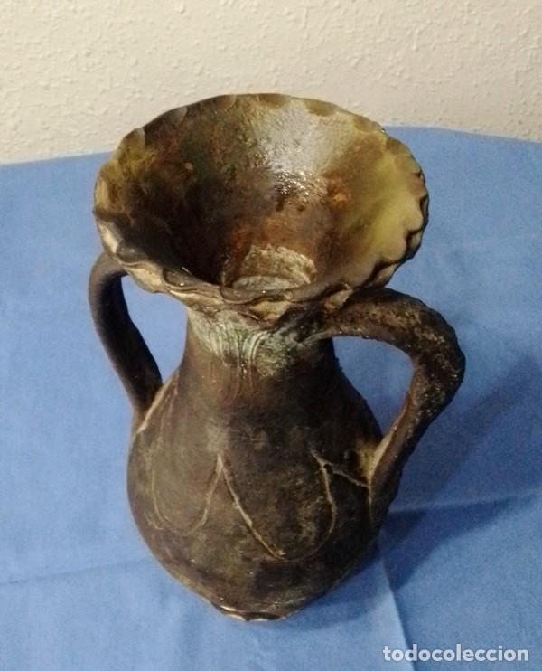 Antig&uuml;edades: Jarron barro cocido pintado - Foto 3