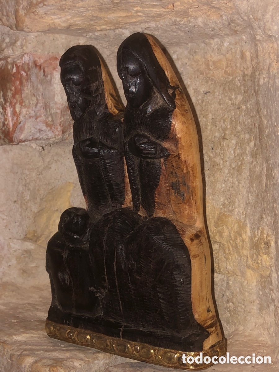 Antig&uuml;edades: Talla religiosa madera - Foto 3