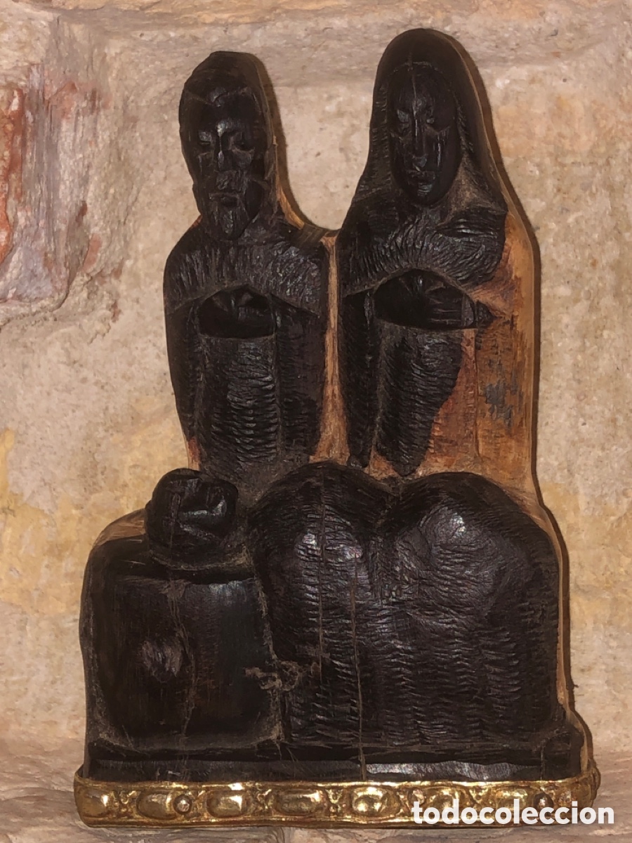 Antig&uuml;edades: Talla religiosa madera - Foto 1