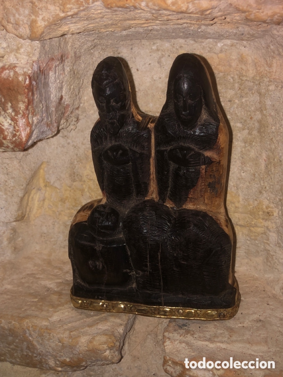 Antig&uuml;edades: Talla religiosa madera - Foto 5