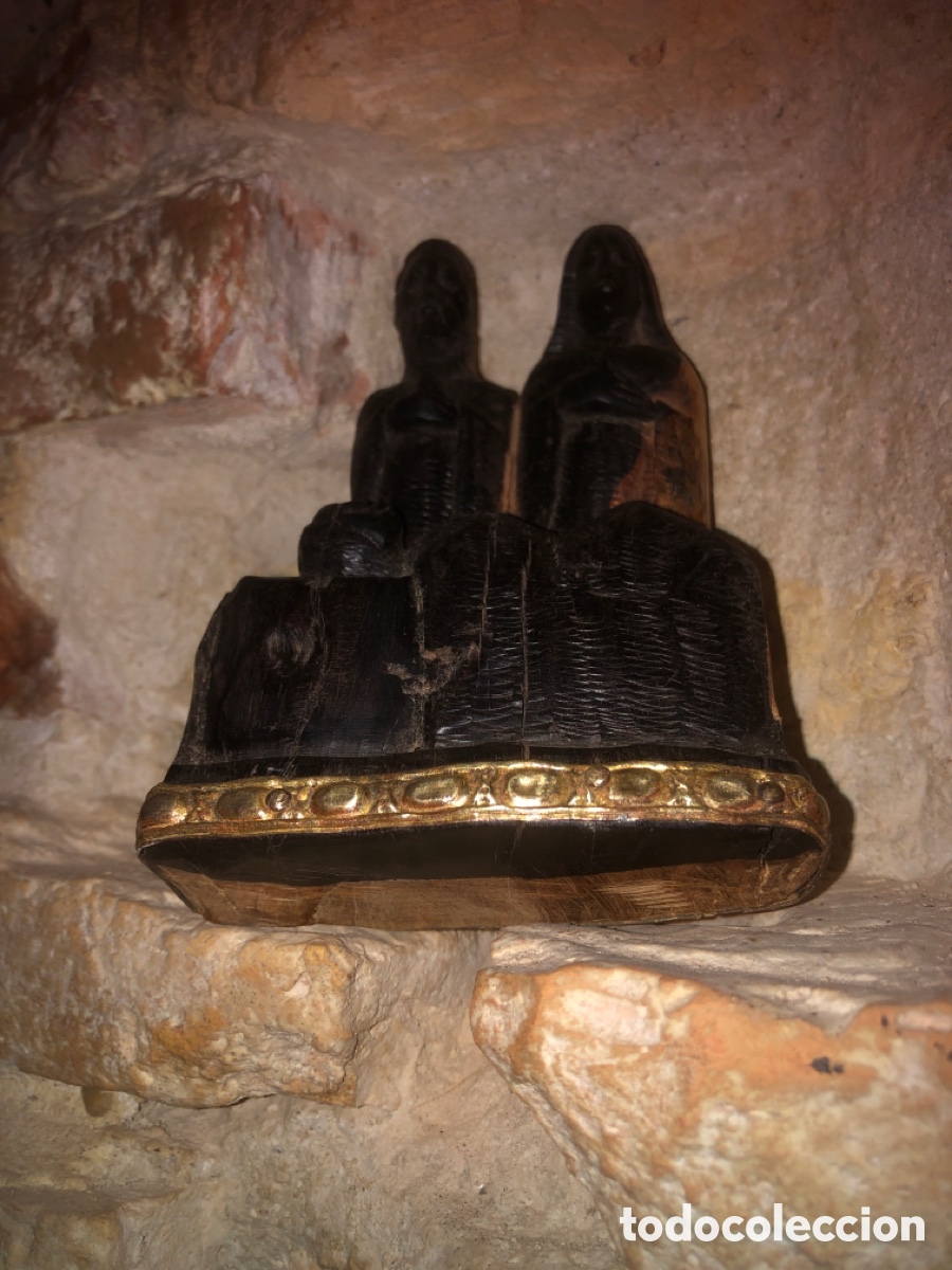 Antig&uuml;edades: Talla religiosa madera - Foto 8