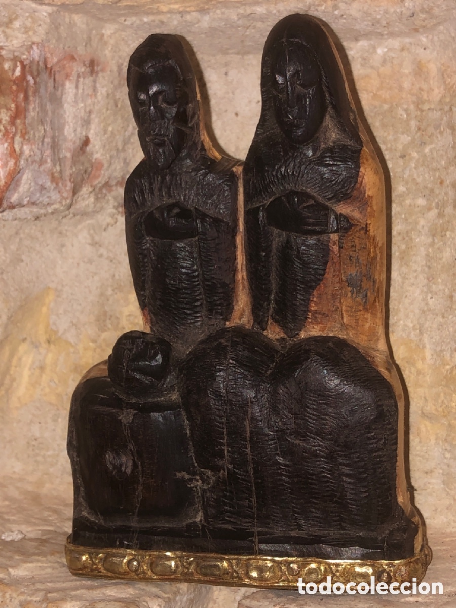 Antig&uuml;edades: Talla religiosa madera - Foto 2
