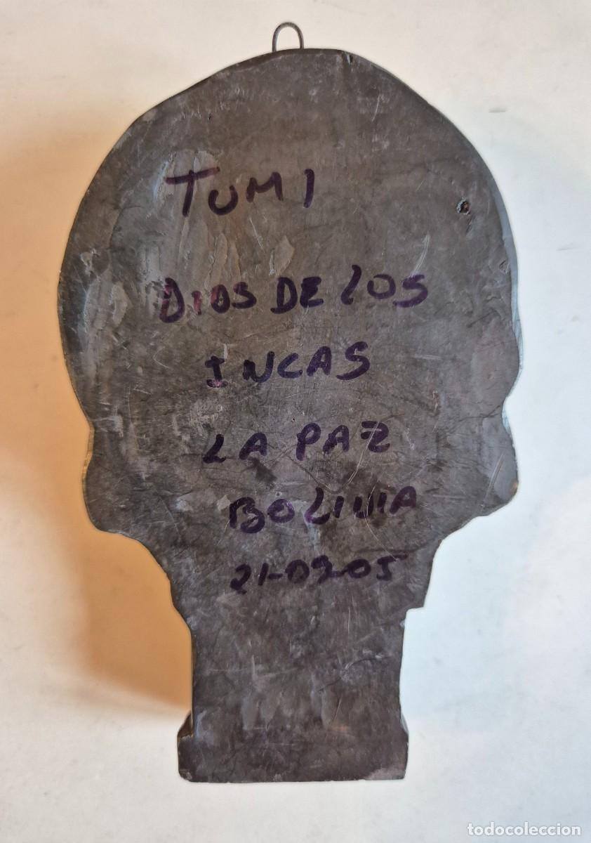 Antig&uuml;edades: Cer&aacute;mica de Tumi dios inca peruano - Foto 2