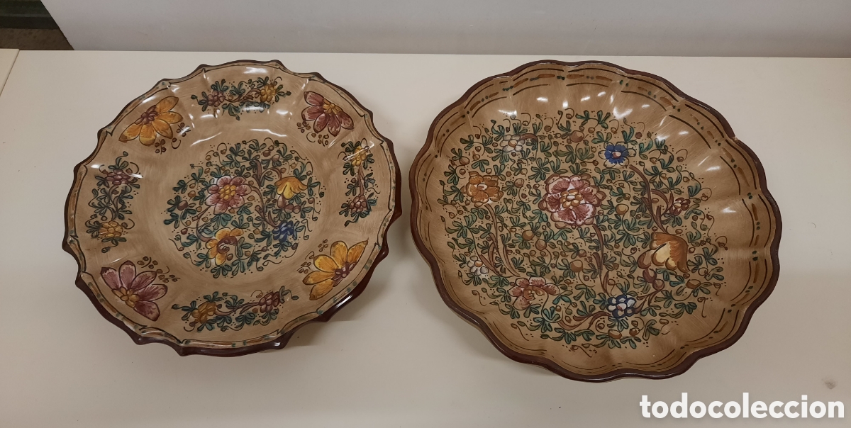 Antig&uuml;edades: Platos de cer&aacute;mica de decoraci&oacute;n - Foto 2