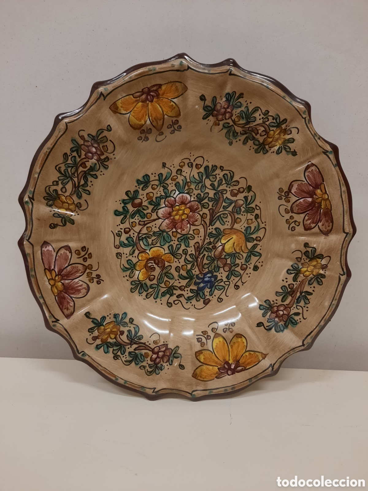 Antig&uuml;edades: Platos de cer&aacute;mica de decoraci&oacute;n - Foto 4