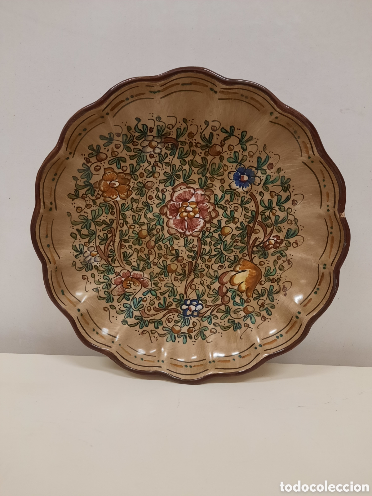Antig&uuml;edades: Platos de cer&aacute;mica de decoraci&oacute;n - Foto 5