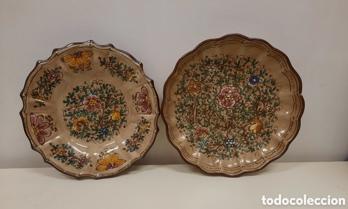 Antig&uuml;edades: Platos de cer&aacute;mica de decoraci&oacute;n - Foto 1