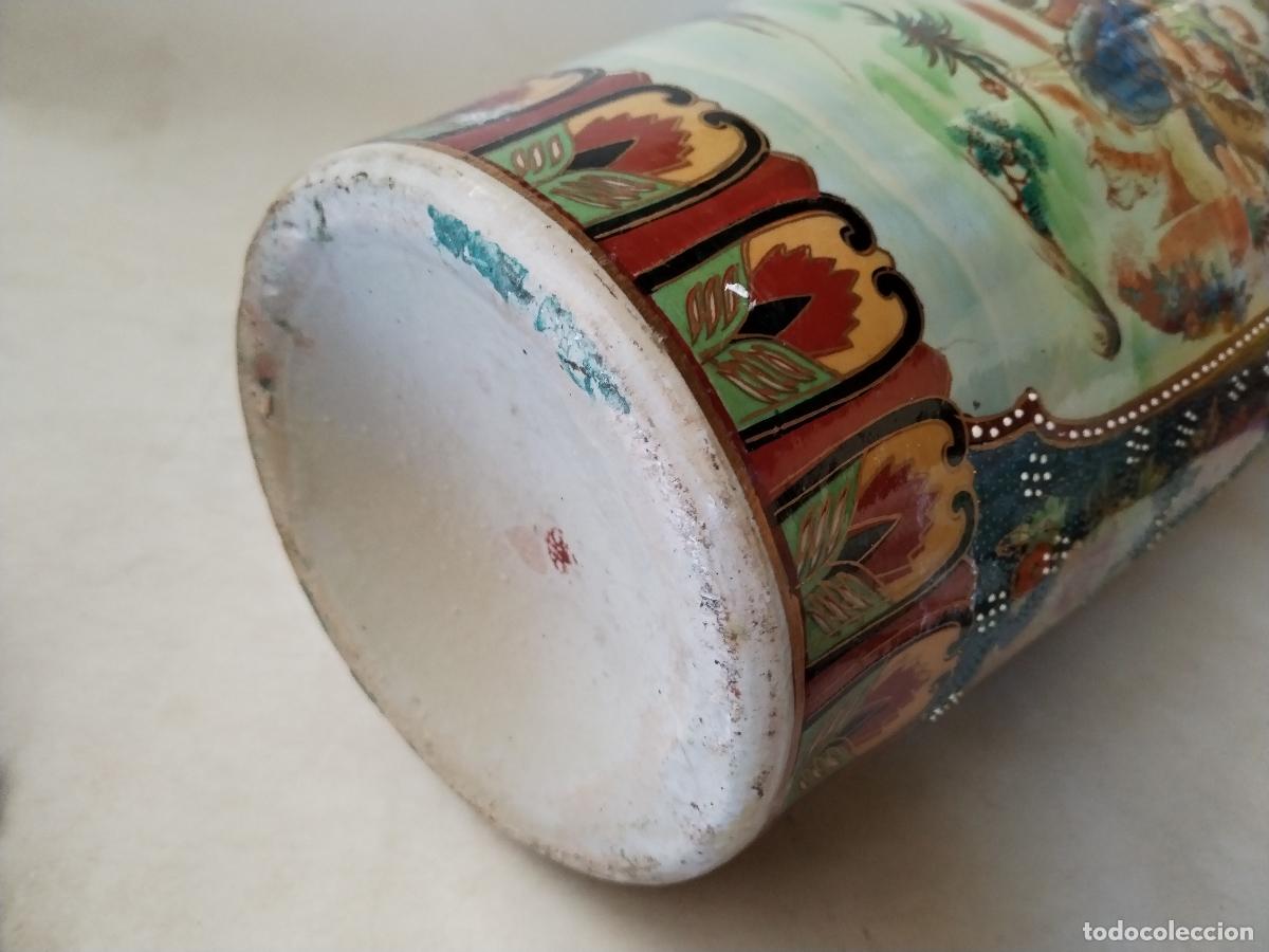 Antig&uuml;edades: jarron chino de ceramica - Foto 11