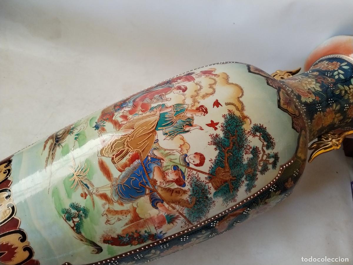 Antig&uuml;edades: jarron chino de ceramica - Foto 15