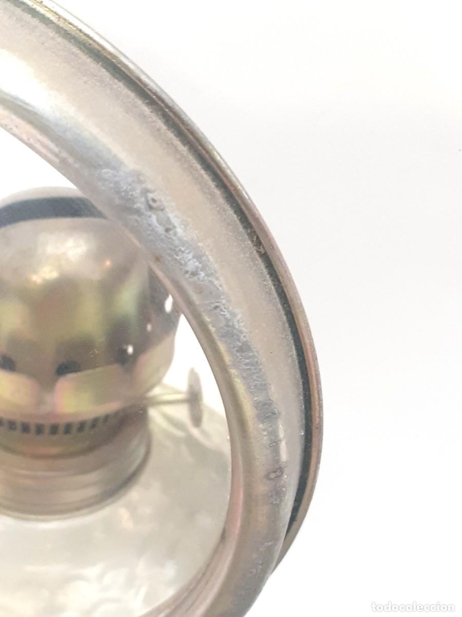 Antig&uuml;edades: Quinqu&eacute;s o L&aacute;mparas de pared en cristal - Foto 5