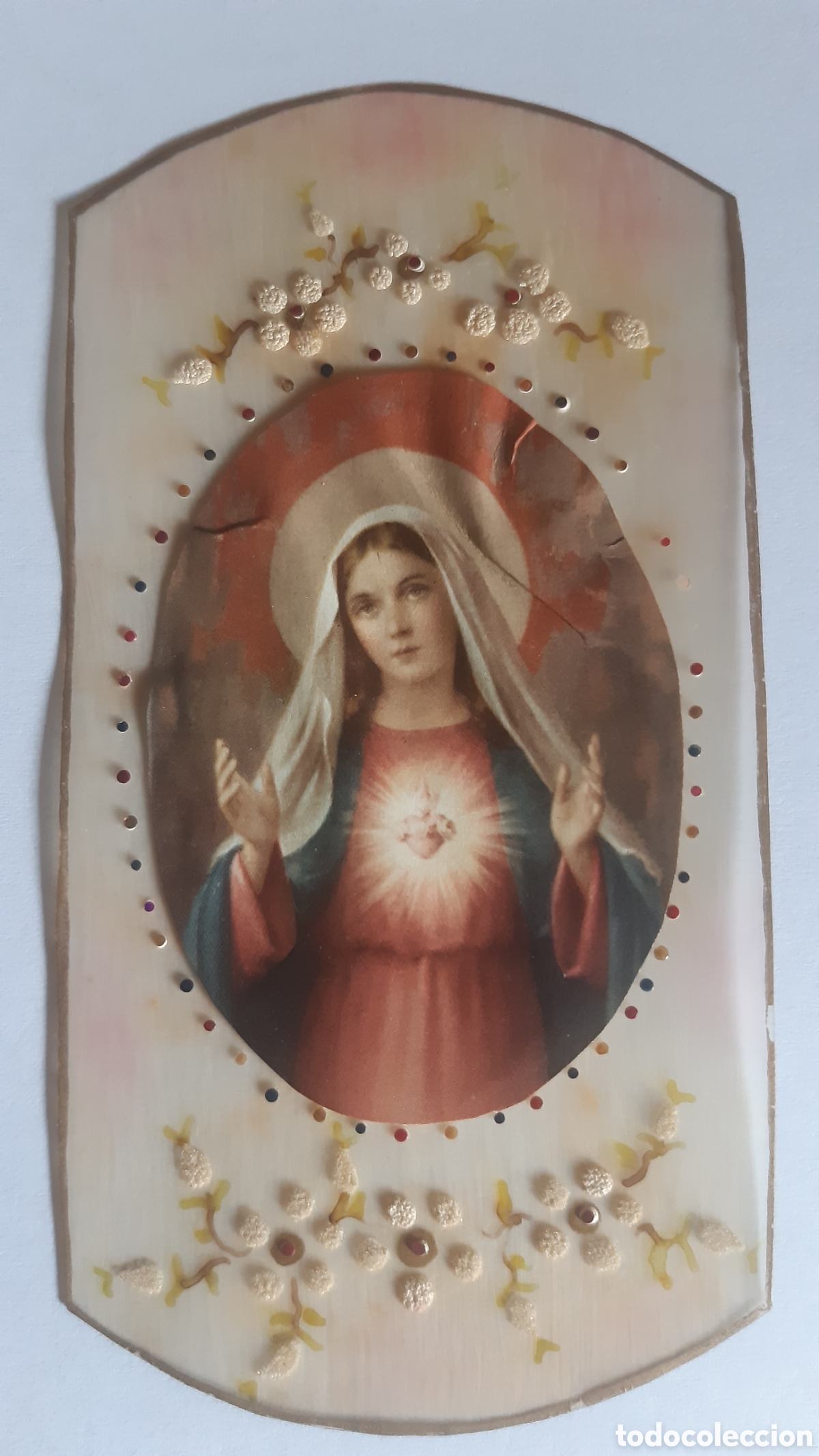 Antig&uuml;edades: Antigua postal religiosa - Foto 1