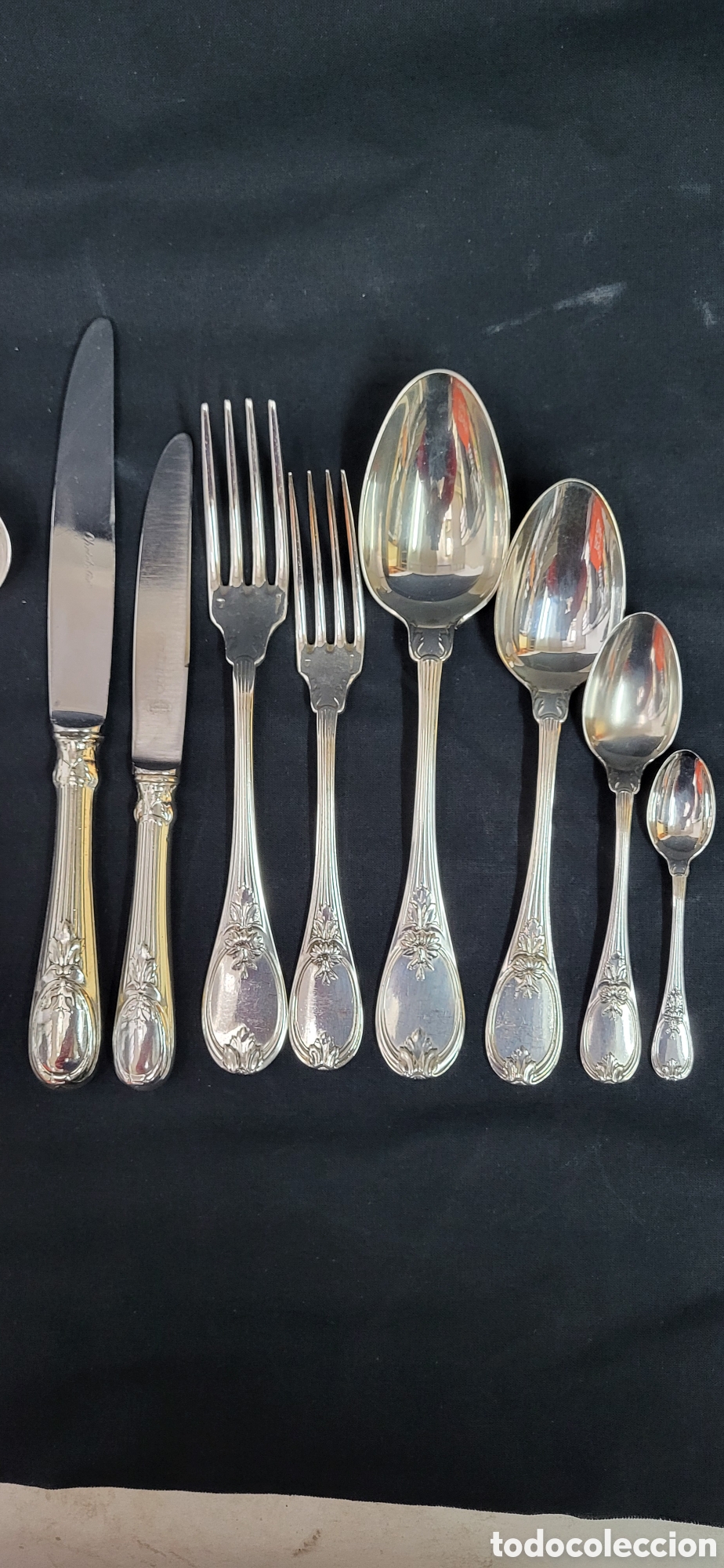 Antig&uuml;edades: Cuberter&iacute;a CHRISTOFLE completa 12 SERVICIOS - Foto 3