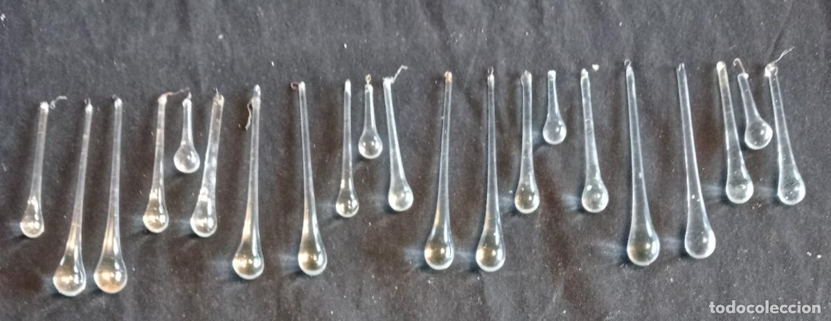 Antig&uuml;edades: 20 L&Aacute;GRIMAS DE MURANO, FORMA DE GOTA - Foto 1