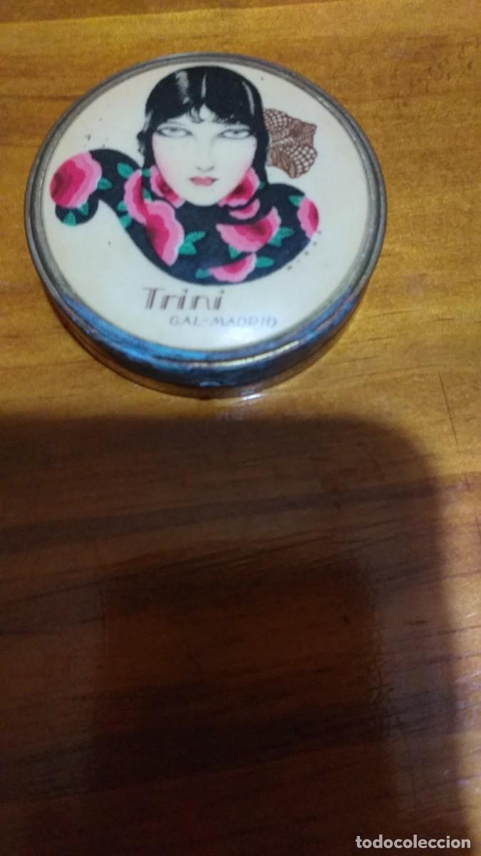 Antig&uuml;edades: POLVERA GAL ANT&Iacute;GUA CON ESPEJO. - Foto 1