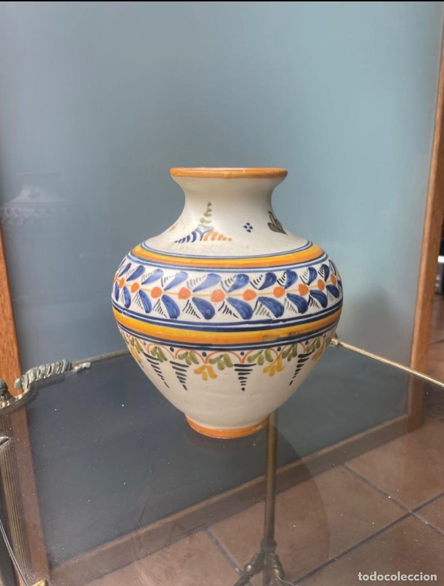 Antig&uuml;edades: Jarr&oacute;n antiguo Talavera - Foto 1