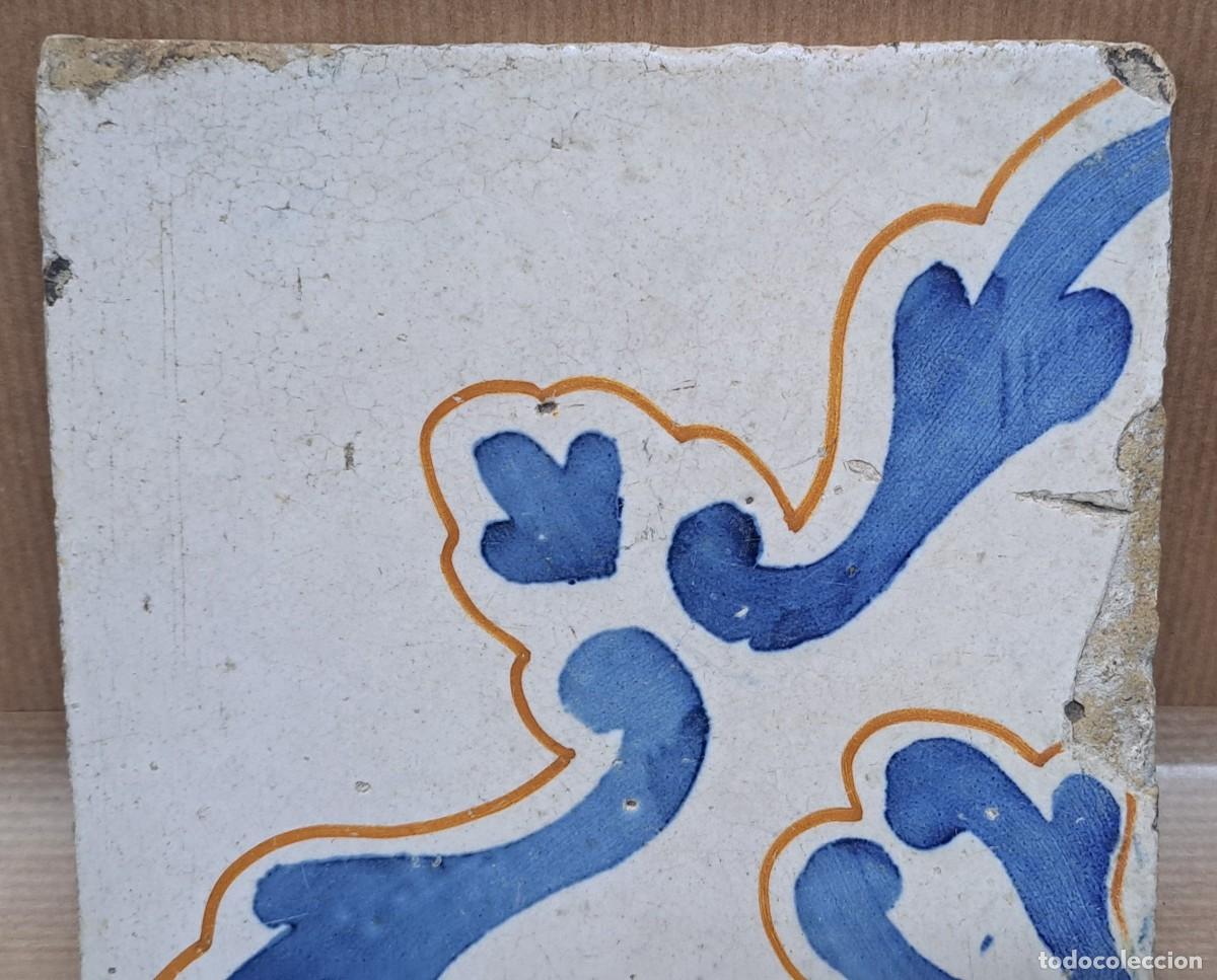 Antig&uuml;edades: Azulejo aragon&eacute;s siglo XIX - Foto 2