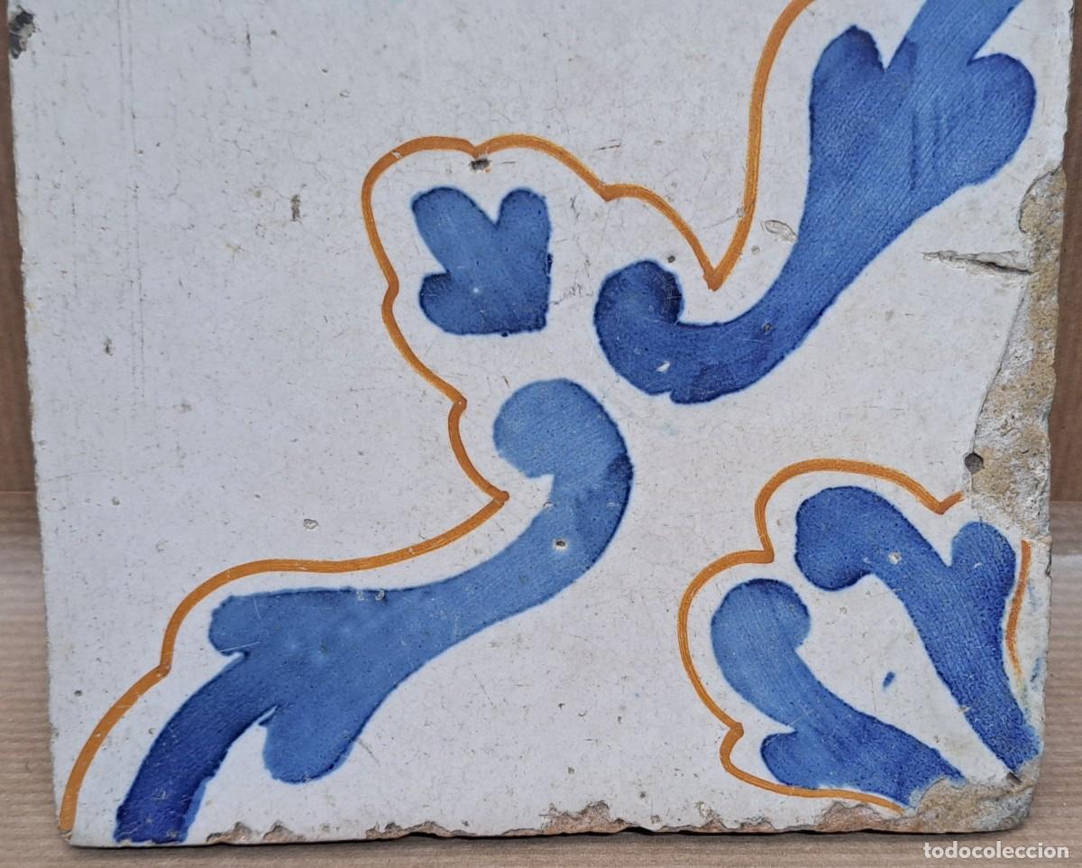Antig&uuml;edades: Azulejo aragon&eacute;s siglo XIX - Foto 3