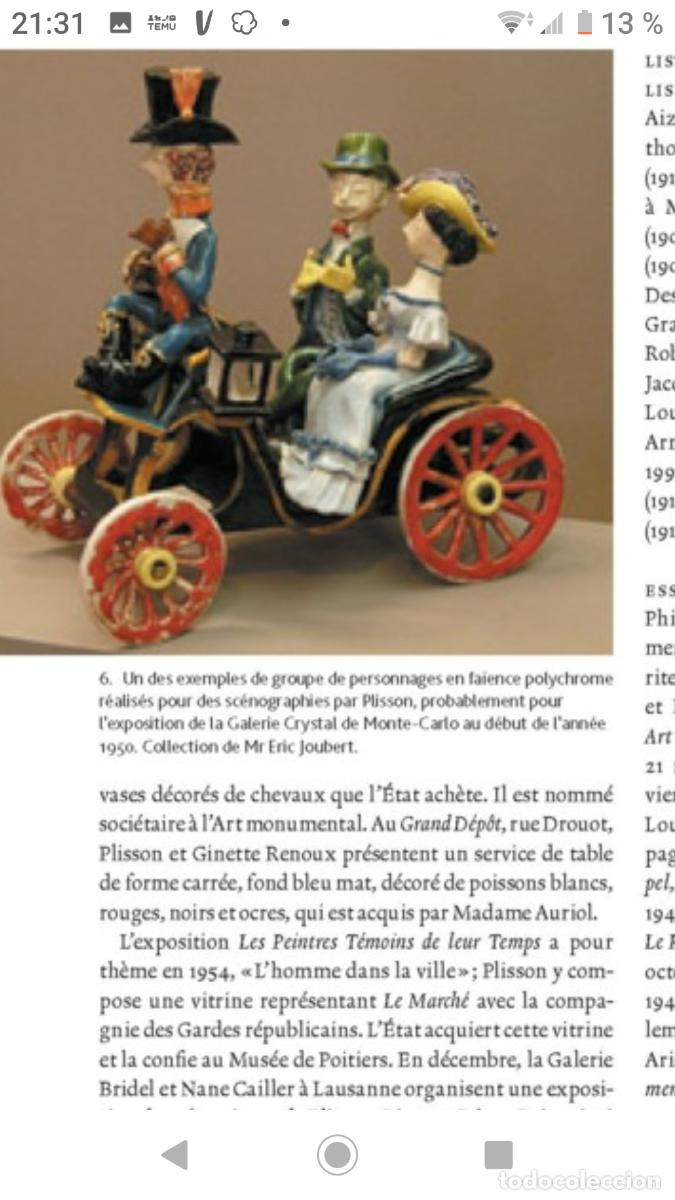 Antig&uuml;edades: Cuatro figuras &Uacute;NICAS de HENRY PLISSON - Foto 29
