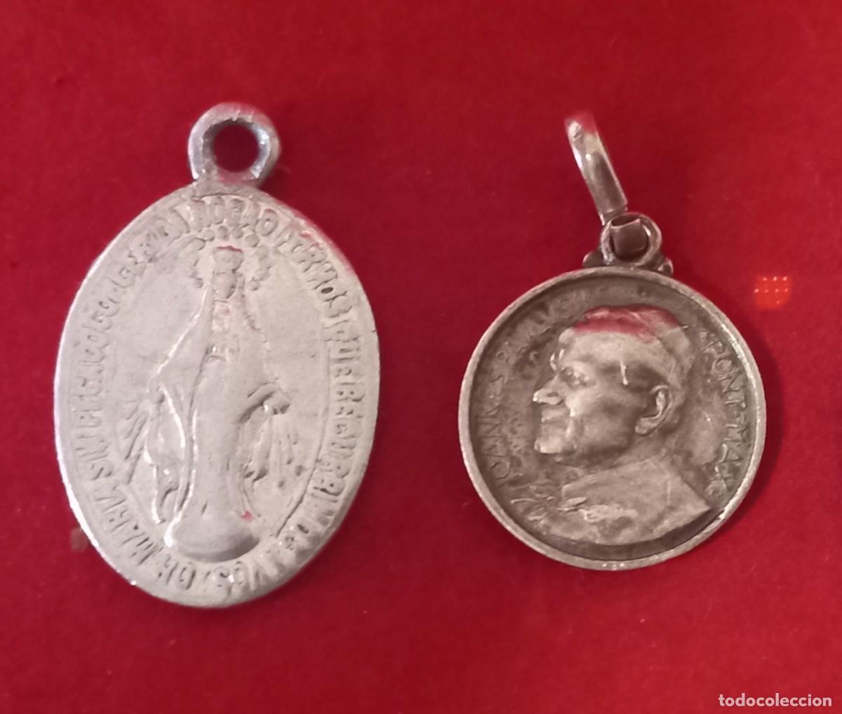 Antig&uuml;edades: CONJUNTO DE MEDALLAS RELIGIOSAS - VATICANO - Foto 2