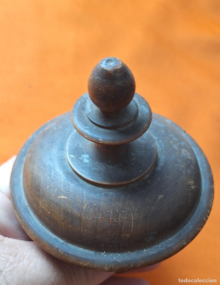 Antig&uuml;edades: Antiguo Copete - Remates de Madera para Mueble - Foto 12