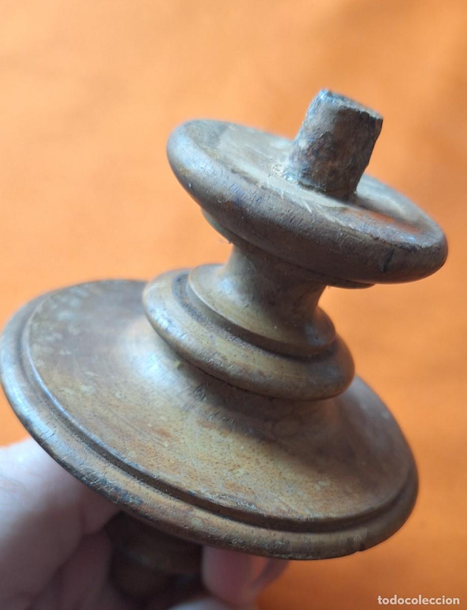 Antig&uuml;edades: Antiguo Copete - Remates de Madera para Mueble - Foto 14