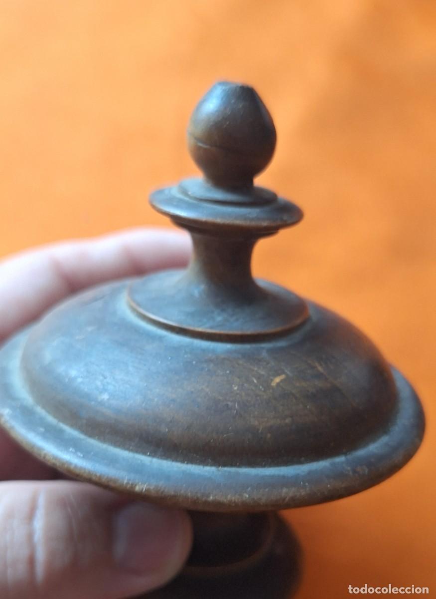 Antig&uuml;edades: Antiguo Copete - Remates de Madera para Mueble - Foto 15